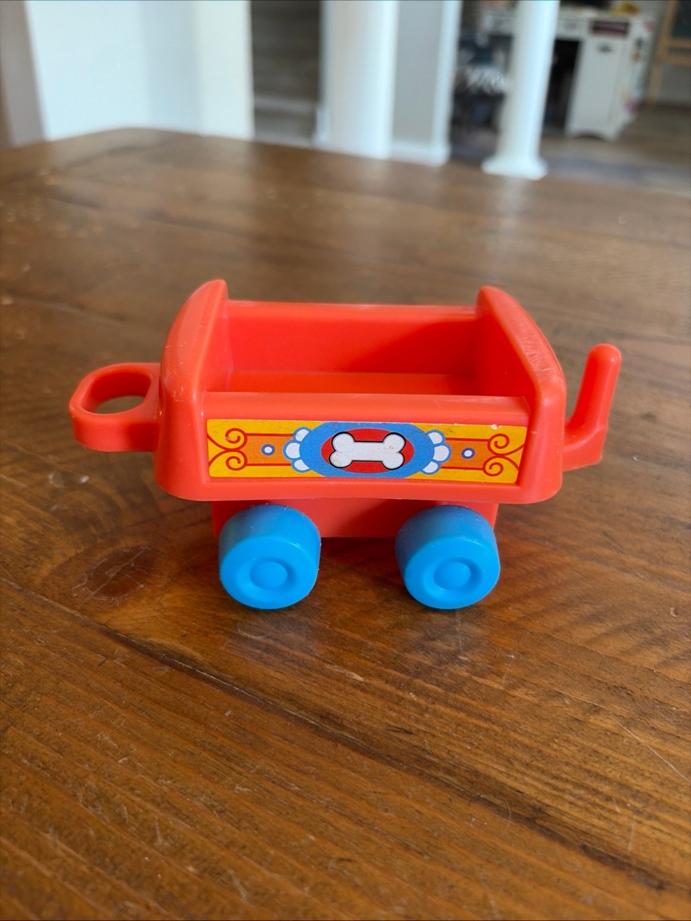 Fisher Price Little People train car replacement Pop 'n Surprise train as is